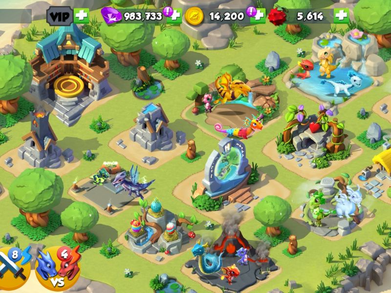 Nhiệm Vụ Thú Vị Trong Dragon Mania Hack