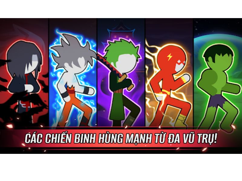 Nhân Vật Đa Dạng Trong Hack Chiến Binh Đa Vũ Trụ Đại Chiến