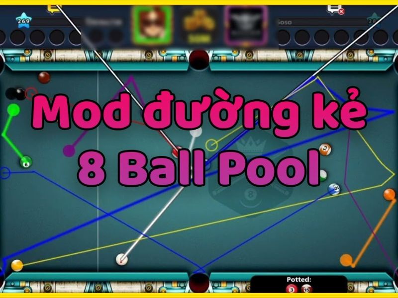 Đường Kẻ Dài Trong Hack Pool 8