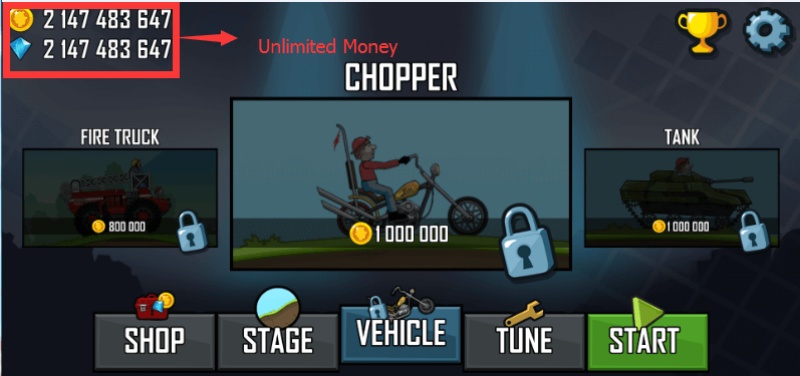 Hill Climb Racing MOD APK