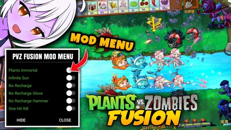 Plants vs Zombies Fusion Hack