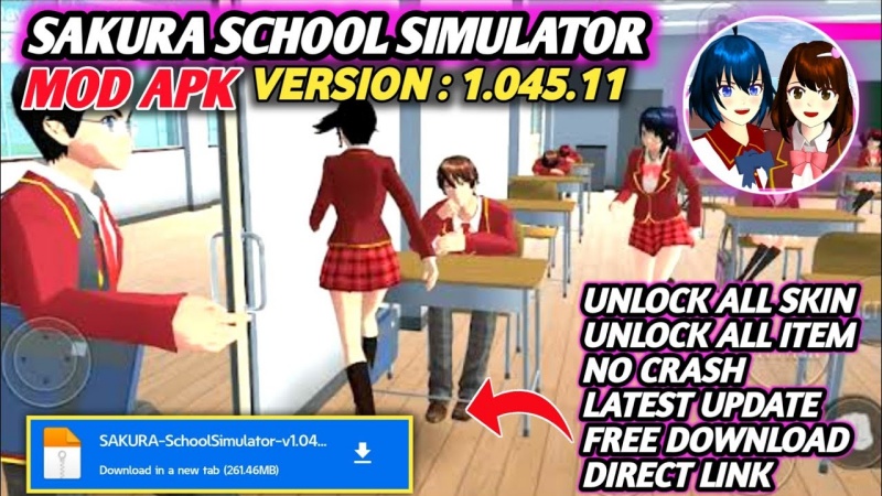 Sakura School Simulator MOD APK