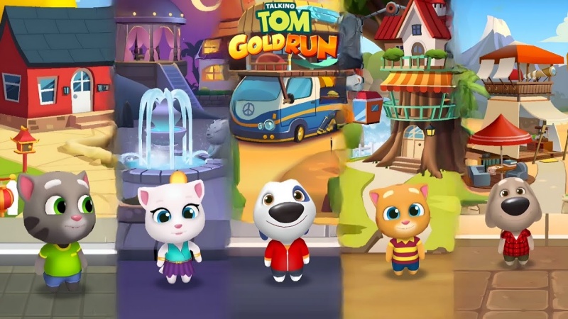Talking Tom Gold Run MOD APK