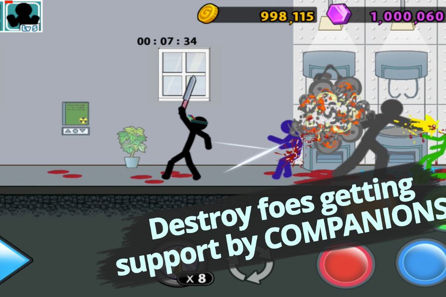 banner Anger of Stick 5