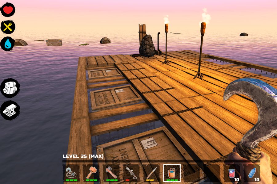 banner Raft Survival 