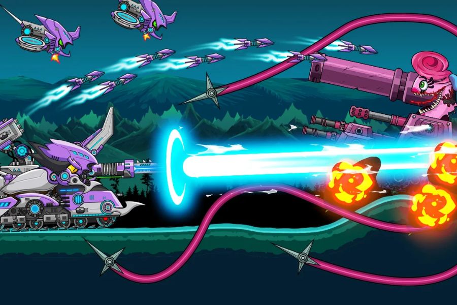 banner Tank Combat 