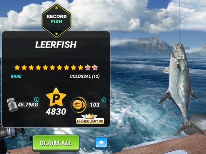 Bắt cá bằng kỹ năng của bạn Trong Fishing Clash