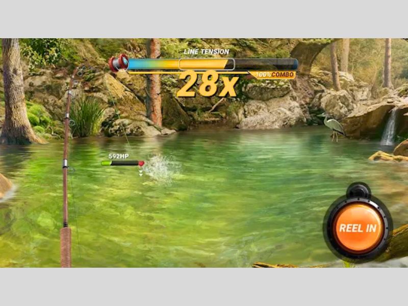 Câu cá thông minh Trong Fishing Clash