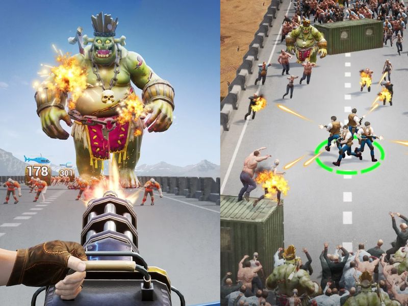 Chiến đấu với Zombie