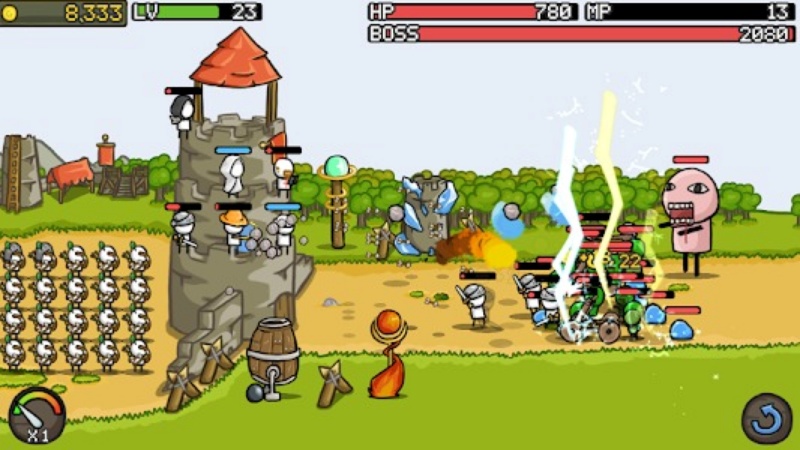 Grow Castle Hack