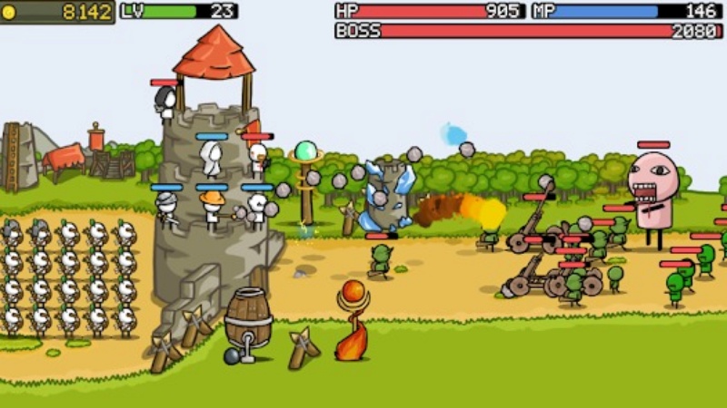 Grow Castle Hack