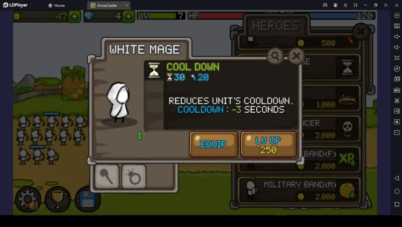 Grow Castle Hack