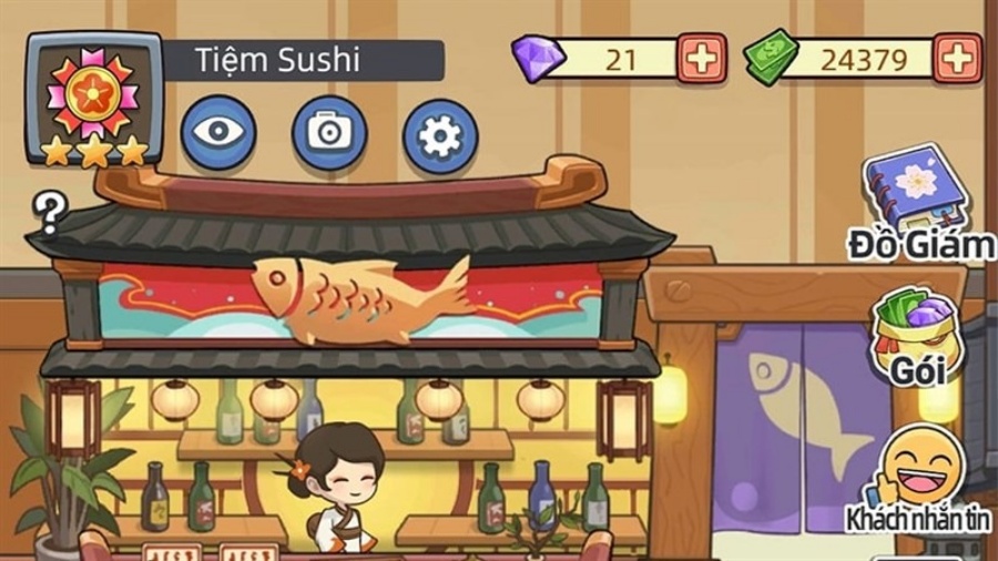 hack Tiệm Sushi Mơ Ước