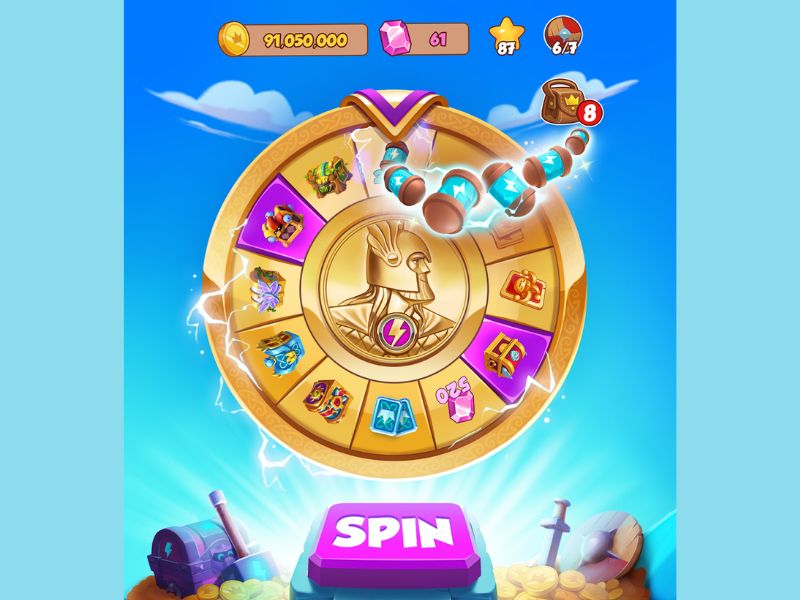 Khám Phá Vận May Của Bạn trong Coin Master