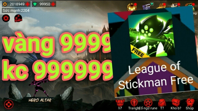 league of stickman hack