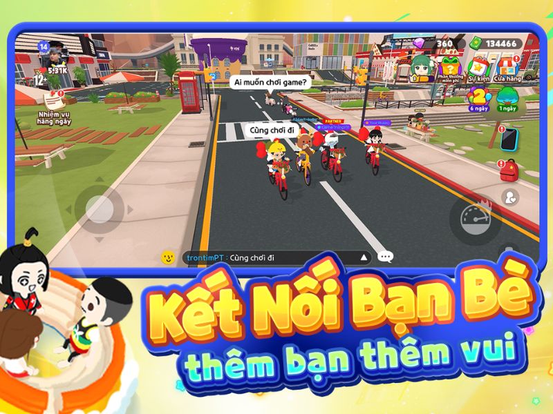 Một sân chơi ảo thú vị trong Hack Play Together VNG Mod APK