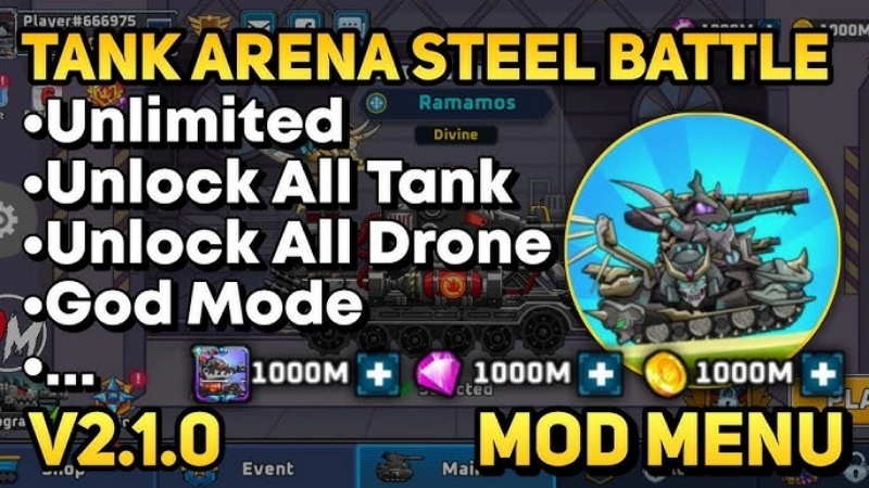 tank arena steel battle hack