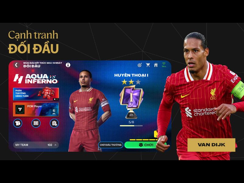 Tranh tài đối đầu PVPtrong Hack FIFA Mobile Mod APK