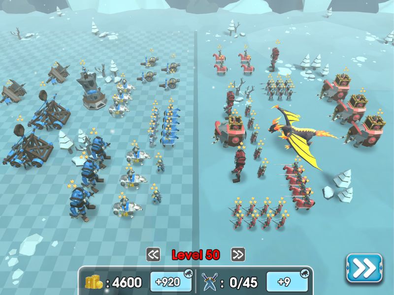 Nâng Cấp Sức Mạnh Cho Quân Đội Trong Epic Battle Simulator 2
